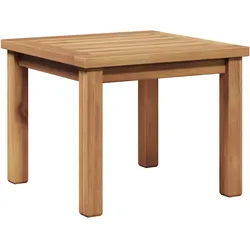 vidaXL Couchtisch Braun 45 x 45 x 36 cm Massives Teakholz