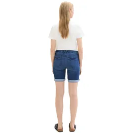 Tom Tailor Damen Bermuda Jeans Shorts , mid stone wash denim, 29