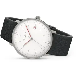 JUNGHANS max bill Automatic Bauhaus Lederband Schwarz