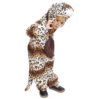 Ikumaal Leoparden-Kostüm, F128 110-116, für Kind-er, Leopard Wild-Katze Katze-n Kostüm-e Fasching Karneval Kleinkinder-Karnevalskostüme Kinder-Faschingskostüme