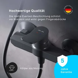 AM.PM Hit Einhebel-Duscharmatur Wandmontage für 1 Verbraucher Schwarz FXA20022