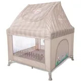 Lorelli Reisebett, My Place Dach faltbar Matratze Schlupfloch Tragetasche beige