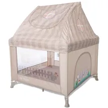 Lorelli Reisebett, My Place Dach faltbar Matratze Schlupfloch Tragetasche beige