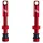 title mtb MTB Tubeless Ventil 44 mm 1 Paar / Rot