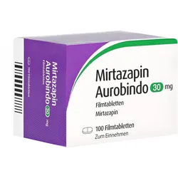 MIRTAZAPIN Aurobindo 30 mg Filmtabletten 100 St