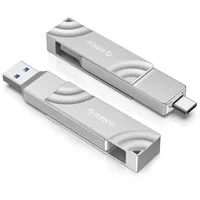 ORICO USB C Externe SSD 512GB, Externe Festplatte SSD mit bis zu 1050 MB/s, Dual USB C + A External Solid State Drive for iPhone 16/PS4/Android Telefon/Tablet/Windows/Mac OG201