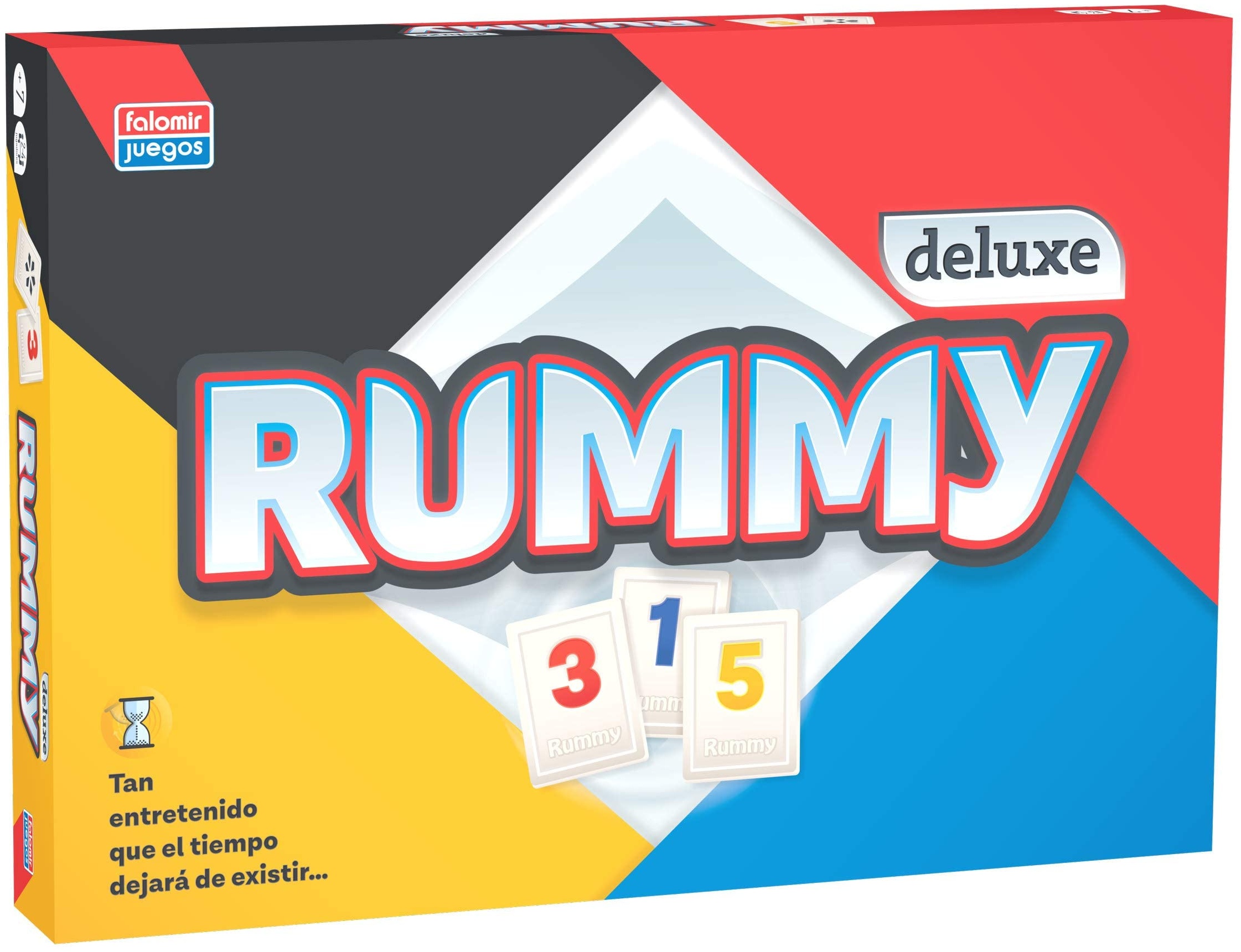 FALOMIR Deluxe Rummy de Luxe Brettspiel Classic (646396)