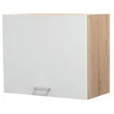 BASIC by Balculina Mid.you Küchenoberschrank Weiß, Eiche, 1 Fächer, 60x50x31 cm