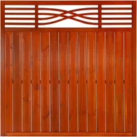 Andrewex Zaunelement Malaga 180 x 180 cm teak