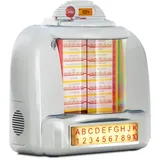 Beatfoxx Nostalgia 40er/50er Jahre Tisch-Jukebox mit Bluetooth®, USB, SD und Radio