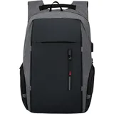 Laptop-Rucksack für 17-Zoll-Laptop-Tasche mit USB-Anschluss Mode wasserdichte Rucksäcke
