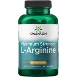 Swanson L-Arginine - 850 mg, 90 Kapseln