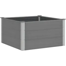 vidaXL Garten-Hochbeet WPC 100 x 100 x 54 cm Grau