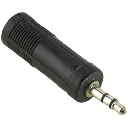Adapter 3,5mm Klinken-Stecker - 6,3mm Klinken-Kupplung Stereo