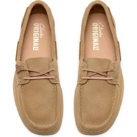 CLARKS Godney Boat Herren Beige 41