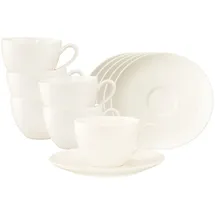 SELTMANN WEIDEN Kaffeetasse mit Untertasse 0,27 l Beige 6 St.