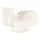 SELTMANN WEIDEN Kaffeetasse mit Untertasse 0,27 l Beige 6 St.