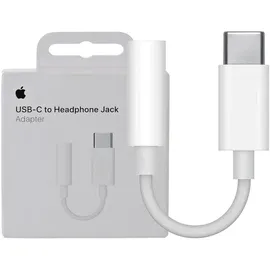 Apple USB-C auf 3.5 mm Kopfhörerstecker, Weiß
