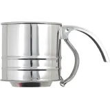 Metaltex 115008 Edelstahl Mehl Shifter Trigger Action Mehl Sifter