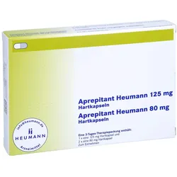 APREPITANT Heumann 125 mg + 80 mg Hartkapseln 3 St