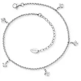 Engelsrufer Sterling Silber Fußkette Zirkonia 17-20 cm | Gr.: onesize