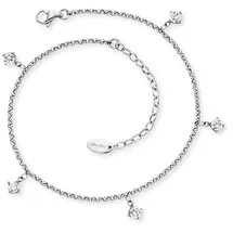 Engelsrufer Sterling Silber Fußkette Zirkonia 17-20 cm | Gr.: onesize