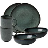 like. by Villeroy & Boch Lave gris Frühstücks-Set 6-teilig - DS