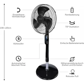 Honeywell HSF600BE4 Standventilator schwarz