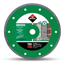 Rubi TSV 125 PRO Diamanttrennscheibe für harte Materialien