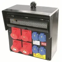PCE Vollgummi-Wandverteiler Bruck BV 32/5 2x16/5 4xSSD M32o H