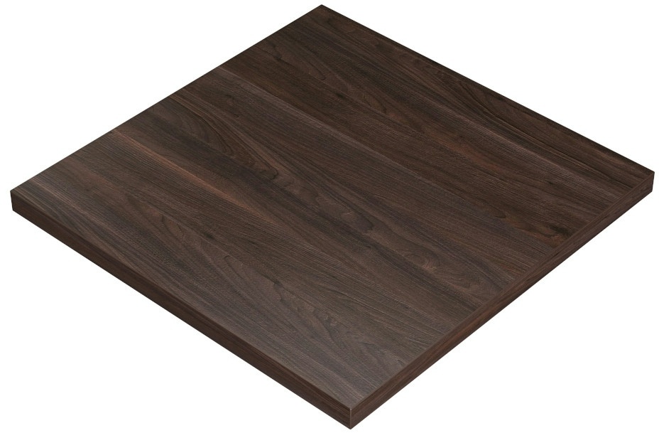 BIG Tischplatte | Walnuss | 80x80 cm