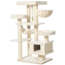 Nobby Vago Kratzbaum 79 x 59 x 162 cm cream