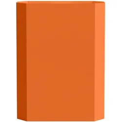 Nichba Design - Papierkorb, 48 L, orange