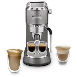 De Longhi Dedica Arte EC885.GY - Kaffeemaschine mit Milchaufschäumer