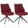 Mendler Esszimmerstuhl Chenille bordeaux