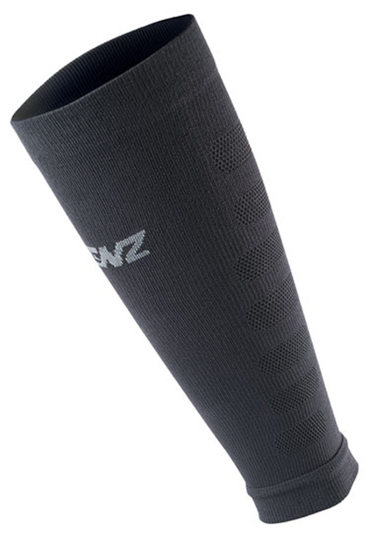 Lenz Compression 1.0 Socks Manchet scheenbeen mouw, zwart, L Voorman