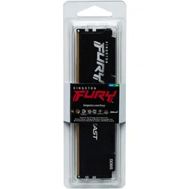 Kingston FURY Beast DDR5 5600MT/s 16GB Modul (1x16GB) CL40 Schwarz KF556C40BB-16