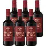 6 x Blossa Glögg aus Schweden Glühwein Glögg Punsch lieblich 10% vol 75cl