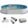 fresh-pool Profi Stahlwandpool Set oval 525 x 320 x 120 cm inkl. Sandfilteranlage