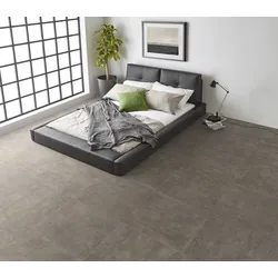 Feinsteinzeug Wand- & Bodenfliese Walk Moka Betonoptik braun 30 x 60 cm
