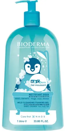 Bioderma ABCDerm Schäumendes Reinigungsgel Babys Und Kinder Pumpspender 1l