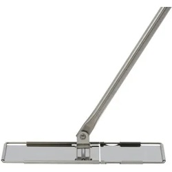 PPS Pfennig Reinraum Mopphalter Edelstahl Invers, Autoklavierbar, Edelstahlplatte an der Unterseite, Breite: 40 cm, mit Edelstahlstiel (einteilig)