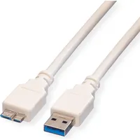 Value USB 3.0 Kabel, A ST - Micro B