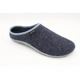 pifit! Pantoffel "homey" mit Barfußgefühl, 32100-2, blau Barfußschuh Pantoffel, Hausschuh 47 EU