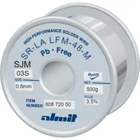 Almit Lötdraht, SR-LA SJM-03-S, 0,8 mm, 500 g, Lötgerät