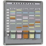 Eichner T-Card Systemtafel 45,5 x 46,4 cm Grau
