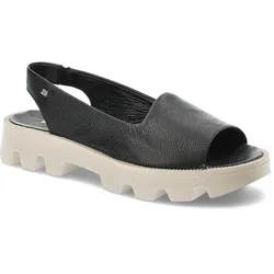 Schwarze Sandalen Karino Modische Damenschuhe, 38