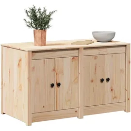 vidaXL Regal 55 x 106 x 64 cm Braun