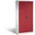 C+P CP Aktenschrank 93,0 x 50,0 x 195,0 cm lichtgrau/rubinrot