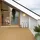 ECD Germany WPC Terrassenfliesen Teak 60 x 30 cm 12 St.